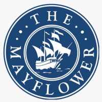 General Society of Mayflower Descendants emblem, used in place of a portrait.